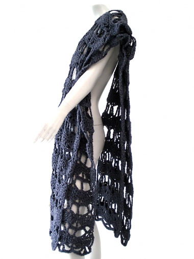 Clare Tough Open-worked scarf