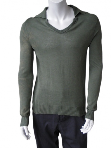 Alberto Incanuti Longsleeved pullover with Polo-neck