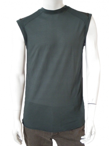 Nicolas & Mark Openworked sleeveless tshirt
