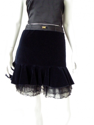 Angelos-Frentzos Short skirt with flounce