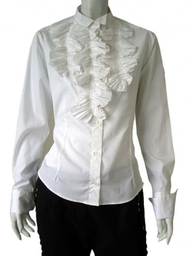 Camicia con balze store