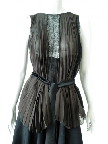 Angelos Frentzos Pre Accordeon pleated Top