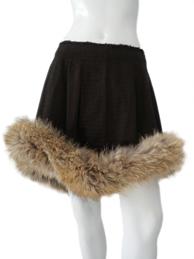 Norio Nakanishi Skirt with fur 