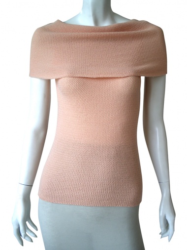 Once More Sleeveless pullover Jaquard