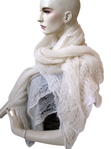 Angelos Frentzos Pre Open-worked scarf