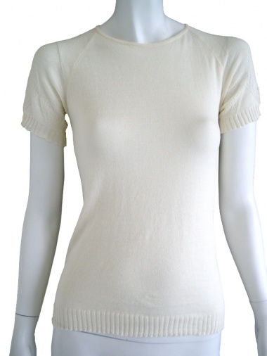 Delphine Wilson Roundnecked shortsleeved jumper