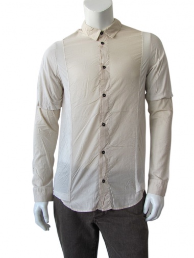 Nicolas & Mark Camicia bicolore tenue