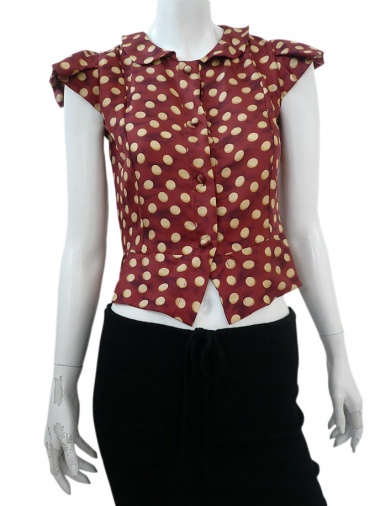 Alberto Incanuti Pleated Shirt