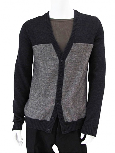 Giulio Bondi Cardigan con Grisaglia