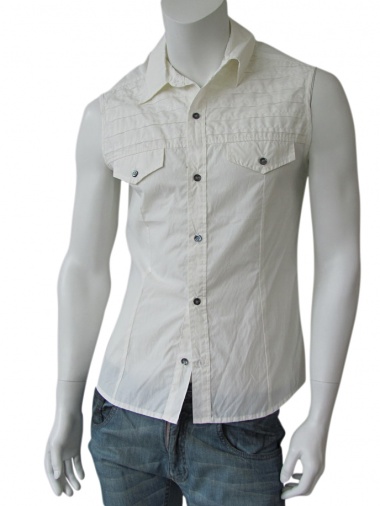 Vic-Torian Camicia smanicata