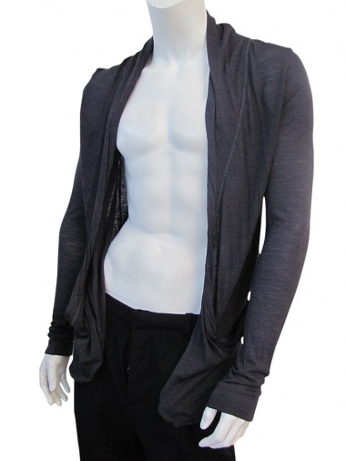 Nicolas & Mark Cardigan con drappeggio
