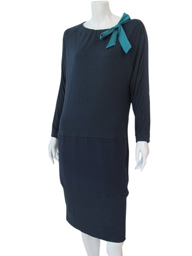 Volod'ja Jersey Dress Silk Band