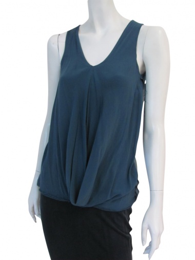 Nicolas & Mark Draped sleeveless t-shirt