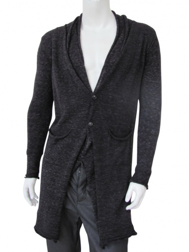 Nicolas & Mark Long Doubled Cardigan