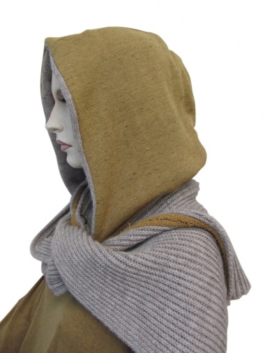Zone of Influence Scarf with hood