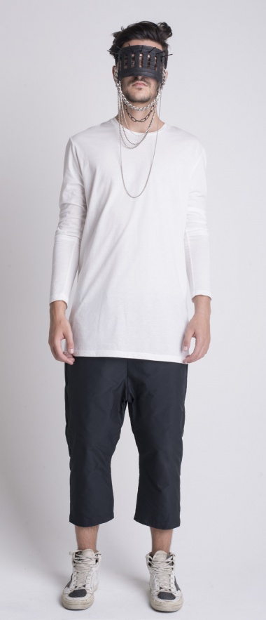 JAMES 0706 T-shirt con trafori