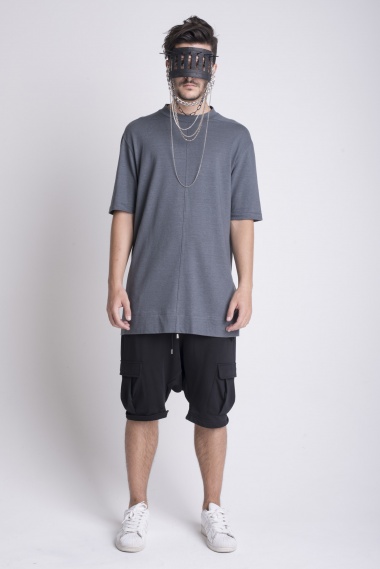 JAMES 0706 Corean Neck t-shirt
