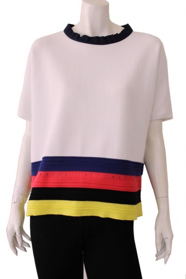 ONE CHOI Maglia con Grosgrain