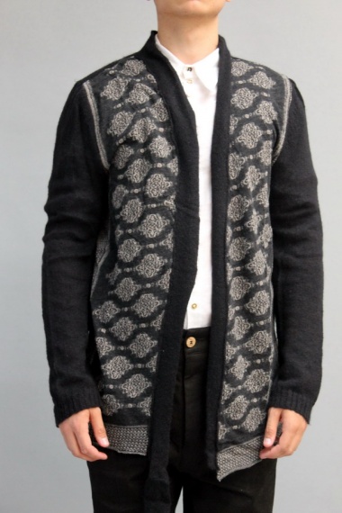 Marc Point Cardigan jacquard