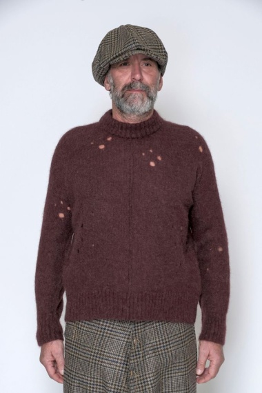 Marc Point Pullover Girocollo buchi