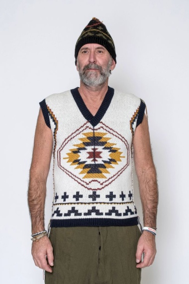 Marc Point gilet piazzato pesante