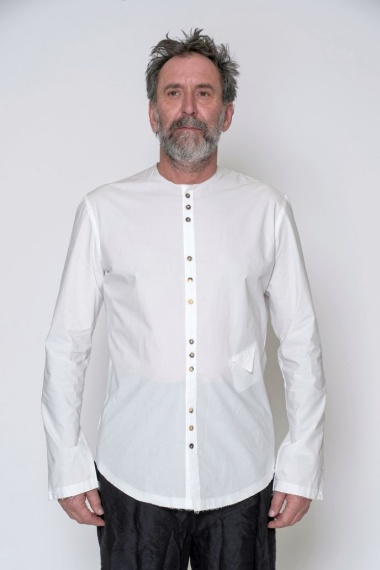 Marc Point Shirt Raw Cutted