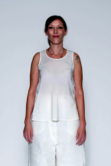 Marc Point Wide-strap tank-top