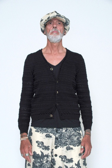 Marc Point Perforated Cardigan